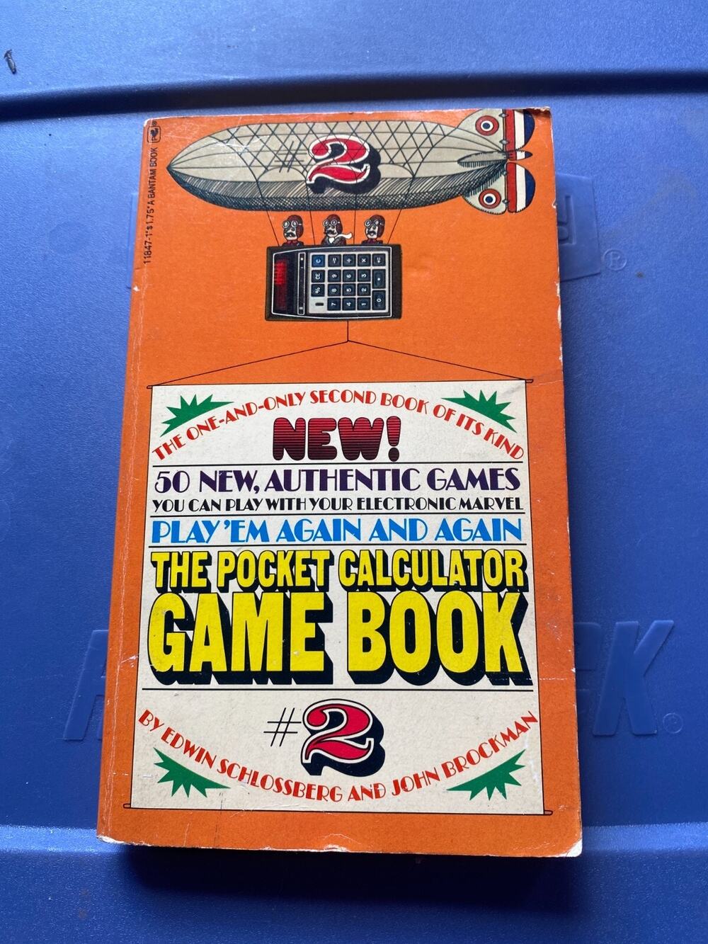 The Pocket Calculator Game Book #2 Edwin Schlossberg John Brockman 1977 Book